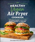 Cover: Healthy Vegan Air Fryer Cookbook - DK