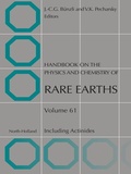 Cover: Handbook on the Physics and Chemistry of Rare Earths - Academic Press