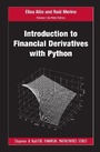 Cover: Introduction to Financial Derivatives with Python - Chapman & Hall/CRC