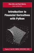 Cover: Introduction to Financial Derivatives with Python - Chapman & Hall/CRC