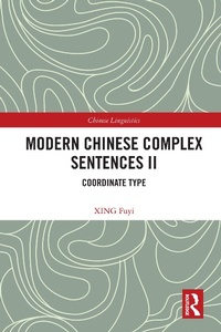 Abbildung von: Modern Chinese Complex Sentences II - Routledge