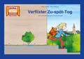 Cover: Verflixter Zu-sp&auml;t-Tag / Kamishibai Bildkarten - Hase und Igel Verlag