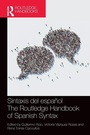 Cover: Sintaxis del espanol / The Routledge Handbook of Spanish Syntax - Routledge