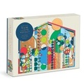 Cover: Frank Lloyd Wright Midway Mural 750 Piece Shaped Foil Puzzle - Galison