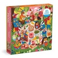 Cover: Woodland Picnic 500 Piece Family Puzzle - Mudpuppy Press