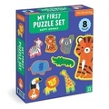 Cover: Happy Animals 2 Piece My First Puzzles - Mudpuppy Press