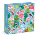 Cover: By The Koi Pond 1000 Piece Puzzle in Square Box - Galison