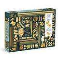 Cover: The Art of Pasta 1000 Piece Puzzle with Shaped Pieces - Galison