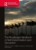 Cover: The Routledge Handbook of Self-Determination and Secession - Routledge