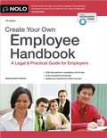 Cover: Create Your Own Employee Handbook - NOLO