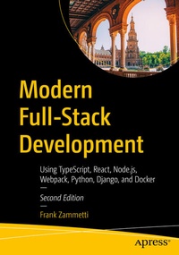 Enlarge image Cover: Modern Full-Stack Development - APress