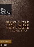 Cover: First Word. Last Word. God's Word. Volume 2 - Seedbed Publishing