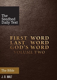 Enlarge image Cover: First Word. Last Word. God's Word. Volume 2 - Seedbed Publishing