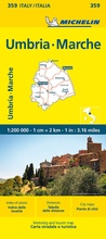 Cover: Michelin Umbrien und Marken - Michelin Editions des Voyages