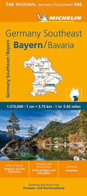 Abbildung von: Michelin Bayern - Michelin Editions des Voyages