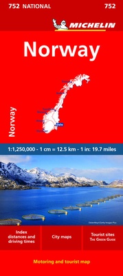 Abbildung von: Michelin Norwegen - Michelin Editions des Voyages