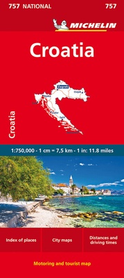 Abbildung von: Michelin Kroatien - Michelin Editions des Voyages