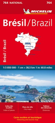 Abbildung von: Michelin Brasilien - Michelin Editions des Voyages