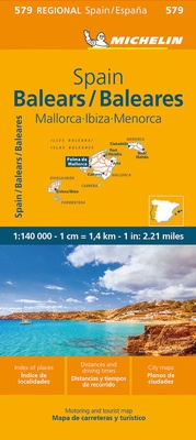 Abbildung von: Michelin Balearen (Mallorca, Ibiza, Menorca) - Michelin Editions des Voyages