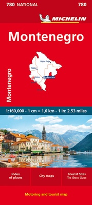 Abbildung von: Michelin Montenegro - Michelin Editions des Voyages