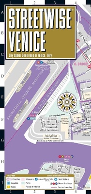 Abbildung von: Streetwise Venice Map - Laminated City Center Street Map of Venice, Italy - Michelin Editions des Voyages