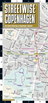 Abbildung von: Streetwise Copenhagen Map - Laminated City Center Street Map of Copenhagen, Denmark - Michelin Editions des Voyages