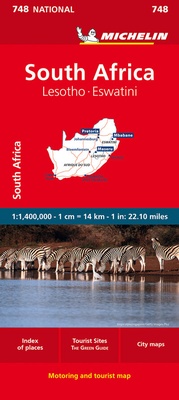 Abbildung von: Michelin Südafrika - Michelin Editions des Voyages