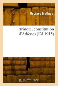 Enlarge image Cover: Aristote, constitution d'Athenes - Hachette Livre Bnf