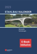 Cover: Stahlbau-Kalender 2023 - Ernst & Sohn