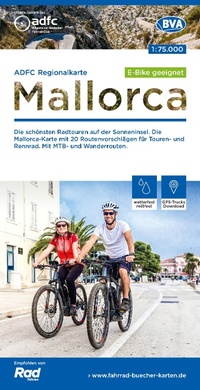 Abbildung von: ADFC-Regionalkarte Mallorca, 1:75.000, reiß- und wetterfest, GPS-Tracks Download - BVA BikeMedia