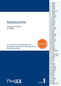 Abbildung von: FlexLex Arbeitsrecht WU - facultas / FlexLex