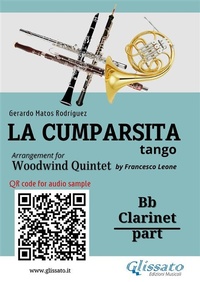 Abbildung von: Bb Clarinet part "La Cumparsita" tango for Woodwind Quintet - Glissato Edizioni Musicali