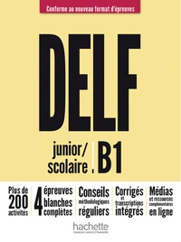 Abbildung von: DELF junior / scolaire B1 - Conforme au nouveau format d'épreuves - Hueber Verlag