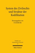 Cover: System des Zivilrechts und Struktur der Kodifikation - Mohr Siebeck