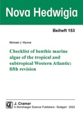 Cover: Checklist of benthic marine algae of the tropical and subtropical Western Atlantic: fifth revision - Borntraeger