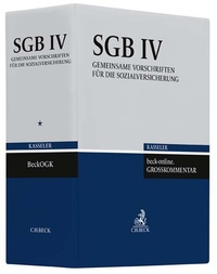 Abbildung von: beck-online.GROSSKOMMENTAR zum SGB (Kasseler Kommentar) Ordner SGB IV 86 mm - C.H.BECK