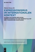 Cover: Expressionismus im internationalen Kontext - De Gruyter