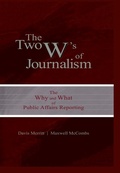 Cover: The Two W's of Journalism - Routledge
