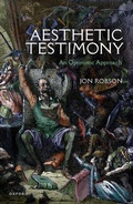 Cover: Aesthetic Testimony - Oxford University Press