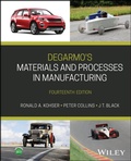 Cover: DeGarmo's Materials and Processes in Manufacturing - Wiley