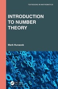 Cover: Introduction to Number Theory - Chapman & Hall/CRC