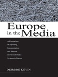 Cover: Europe in the Media - Routledge