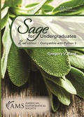 Cover: Sage for Undergraduates - American Mathematical Society