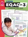 Cover: EQAO Grade 3 Language Test Prep Guide - On the Mark Press