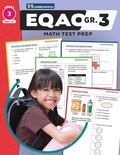 Cover: EQAO Grade 3 Math Test Prep Guide - On the Mark Press