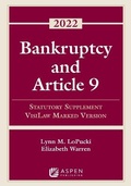 Cover: Bankruptcy and Article 9 - Aspen Publishing