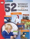 Cover: 52 Weekly Nonfiction Stories About Canada Grades 4-5 - On the Mark Press