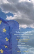 Cover: The European Union's Contribution to International Peace and Security - Martinus Nijhoff