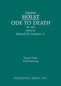 Cover: Ode to Death, H.144 - Serenissima Music