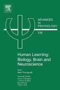 Cover: Human Learning: Biology, Brain, and Neuroscience - Elsevier